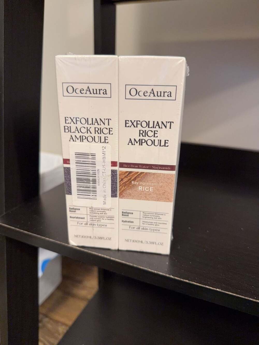 OceAura Exfoliant Rice Ampoule Set (2 Pack)